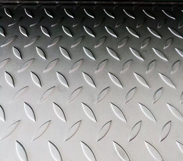 Plate Chequered Mild Steel – Tear Drop